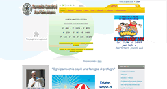 Desktop Screenshot of parrocchiamaerne.org